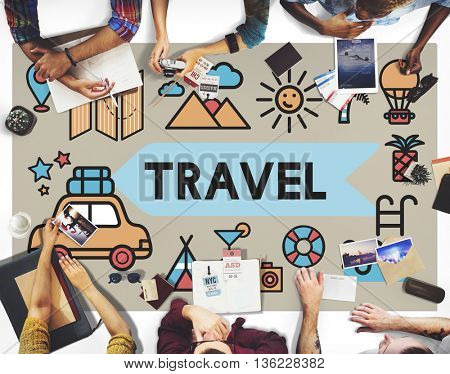 Travel Vacation Sun Fun Enjoyment Concept