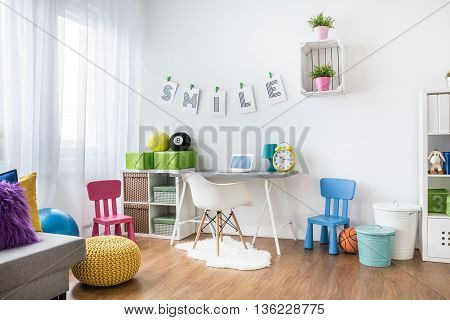 Interior Of Child Room