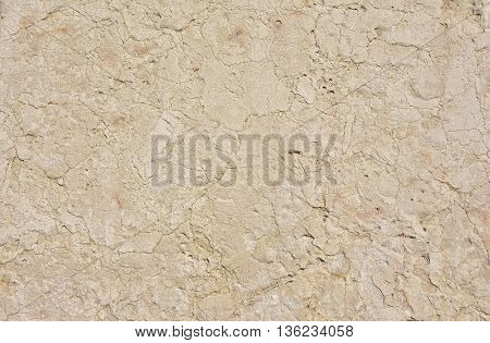 Istrian stone ancient wall background, typical building stones of Venice and Dalmatia since Middle Ages