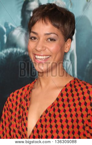 LOS ANGELES - JUN 27:  Cush Jumbo at The Legend Of Tarzan Premiere at the Dolby Theater on June 27, 2016 in Los Angeles, CA