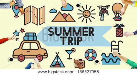 Travel Vacation Sun Fun Enjoyment Concept