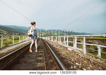 Girl Hiker