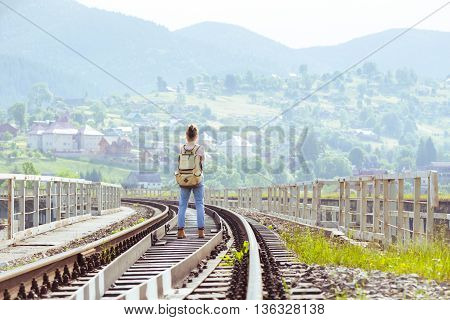 Girl Hiker