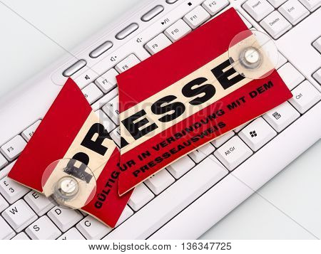 cracked press panel of journalists. press freedom at risk