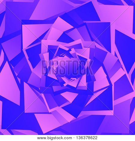 Colorful Bright Texture-pattern With Overlapping Squares. Background With Asymmetric Geometry.