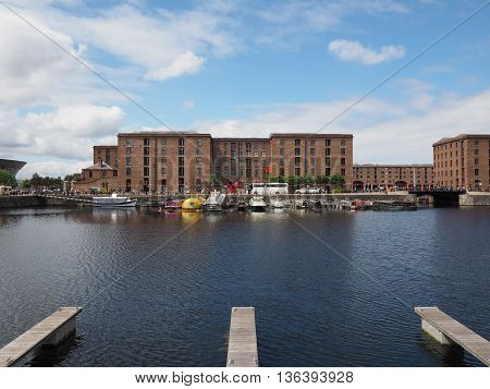 Albert Dock And Salthouse Dock In Liverpool