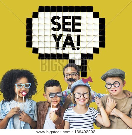 Expression Words Emotion Communication Slang Concept