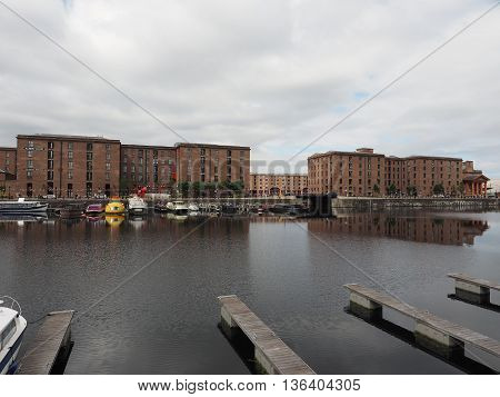 Albert Dock And Salthouse Dock In Liverpool