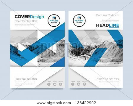 Creative leaflet cover. Brochure template. Business brochure cover. Anuual report layout. Creative design elements. Brochure layout. Creative brochure design with modern grapchics. Concept of business presentation cover. Cover design. Annual report cover 