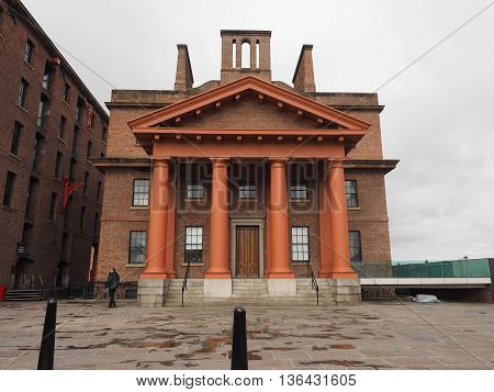 Albert Dock And Salthouse Dock In Liverpool
