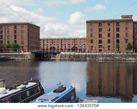 Albert Dock And Salthouse Dock In Liverpool