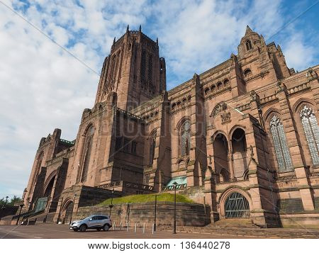 Liverpool Cathedral In Liverpool