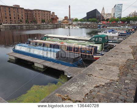 Albert Dock And Salthouse Dock In Liverpool