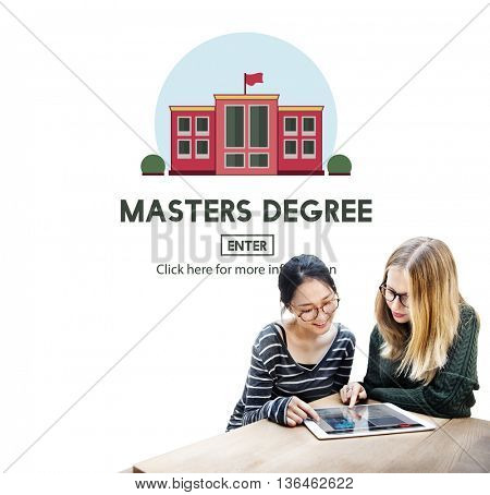 Masters Degree Education Knowledge Concept