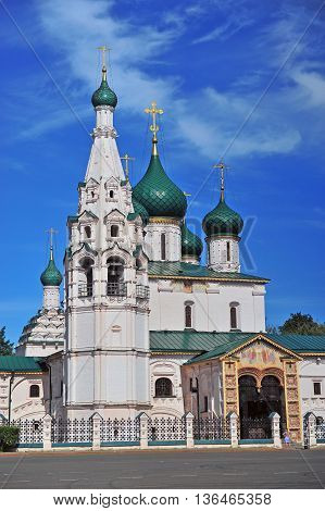 Church of Ilia prorok in Yaroslavl Russia