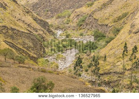 Nariz Del Diablo Trip Landscape Scene