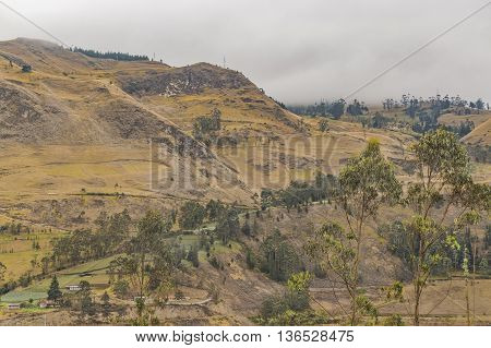 Nariz Del Diablo Trip Landscape Scene