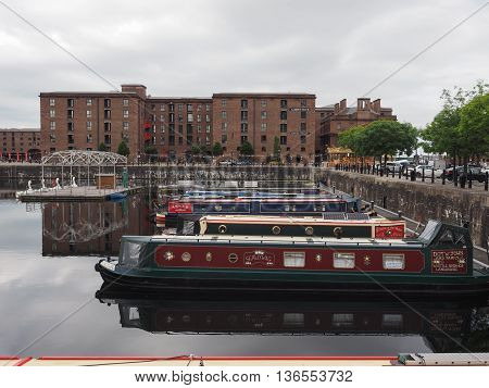 Albert Dock And Salthouse Dock In Liverpool