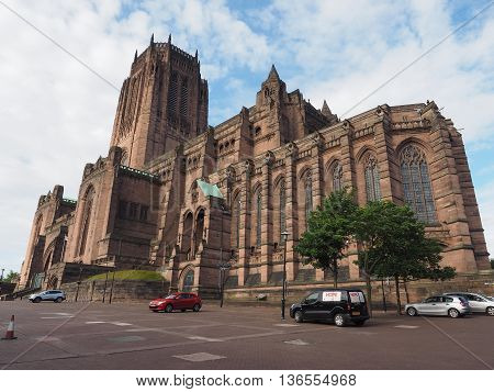 Liverpool Cathedral In Liverpool