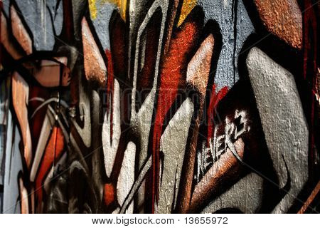 abstraktní graffiti Foto