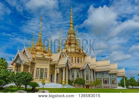 Wat Luang Phor Toh Temple In Nakhon Ratchasima,thailand.