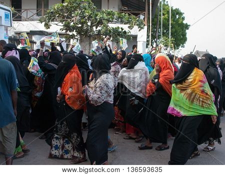 Gubernatorial Electioneering In Lamu, Kenya