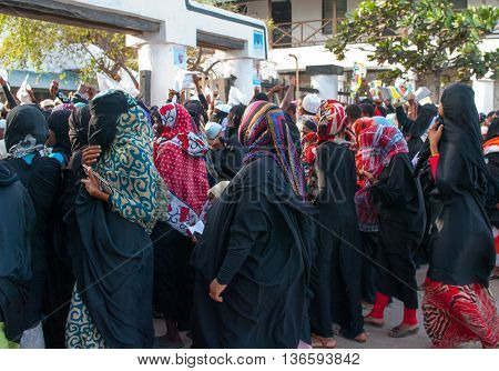 Gubernatorial Electioneering In Lamu, Kenya