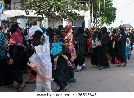 Gubernatorial Electioneering In Lamu, Kenya