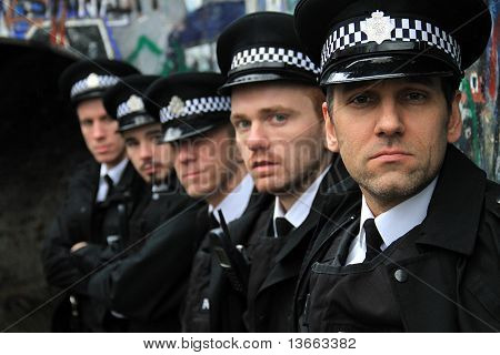 politiet linje op