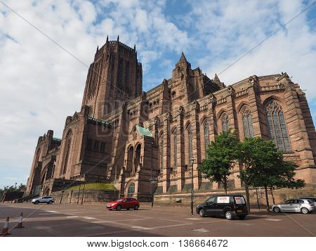 Liverpool Cathedral In Liverpool