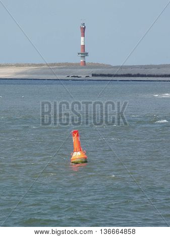 the german Island of wangerooge in the North sea