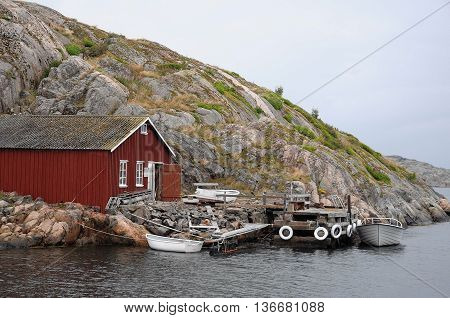 the coast of sweden near the City of gothenburg