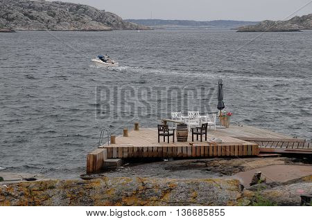 the coast near the swedish City of gothenburg
