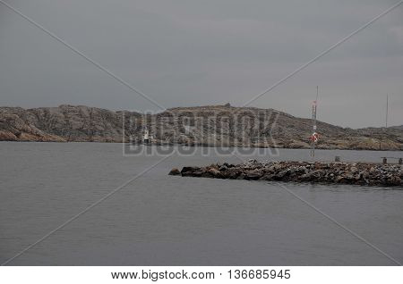 the coast near the swedish City of gothenburg