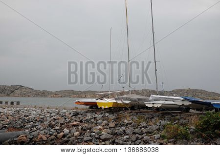 the coast near the swedish City of gothenburg