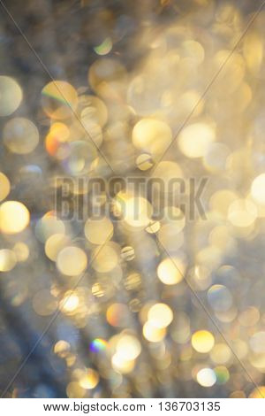abstract background with bokeh defocused lights and shadow
