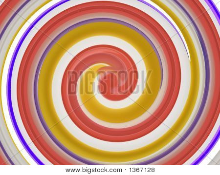 Ricciolo rosa & giallo