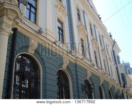 The city of Chernovtsy in Ukraine architecture and sights