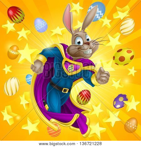 Easter Bunny Superhero