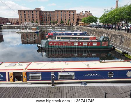 Albert Dock And Salthouse Dock In Liverpool