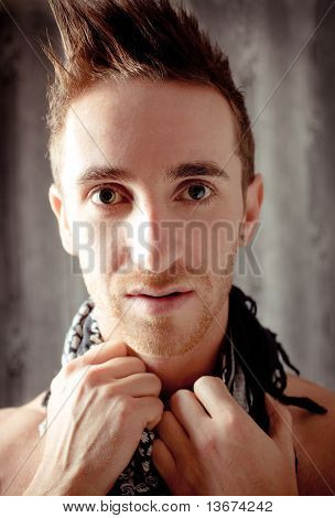 Portrait de jeune homme