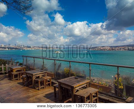 Outdoor Cafe In Gulhane Park