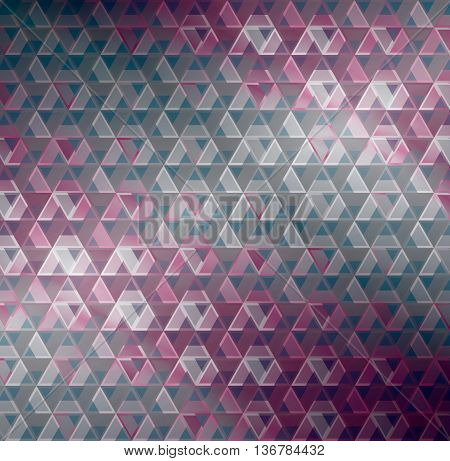 Abstract 3d geometricbroken glass lines modern grunge vector background. Eps 10.