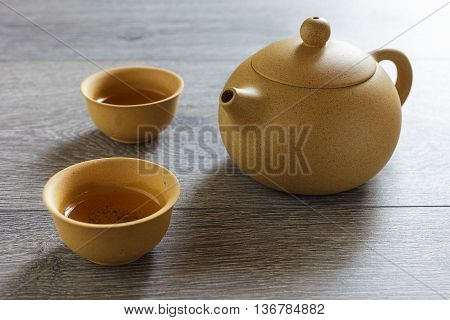 Tea Set Of Yixing Clay