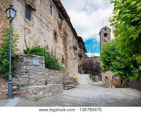 Estamariu in comarca of Alt Urgell Lleida Catalonia Spain.