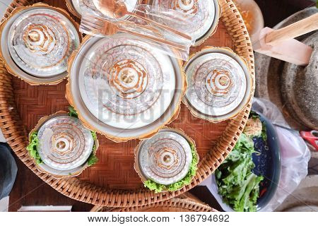 set of delicate and intricately-designed traditional Thai (Benjarong wares)