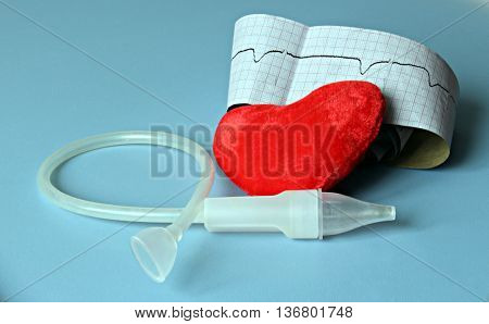 Medical still life with patient health information