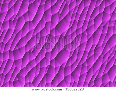 Vector low poly background with gradient fill