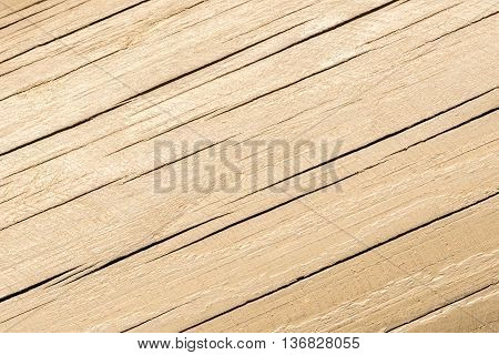 Wood Texture, Wooden Plank Grain Background, Desk in Perspective Close Up, Striped Timber, Old Table or Floor Board.