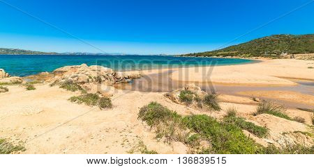 Ea Bianca beach in Costa Smeralda Sardinia